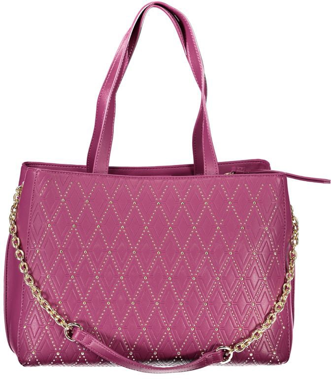 Valentino by Mario Valentino Mario Valentino Purple Polyurethane Women's Bag Paars