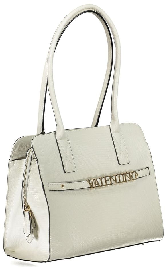 Valentino by Mario Valentino Mario Valentino White Polyurethane Womens Bag Wit