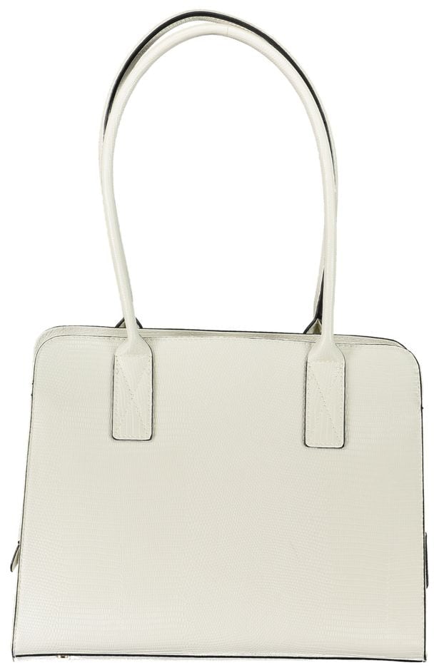Valentino by Mario Valentino Mario Valentino White Polyurethane Womens Bag Wit