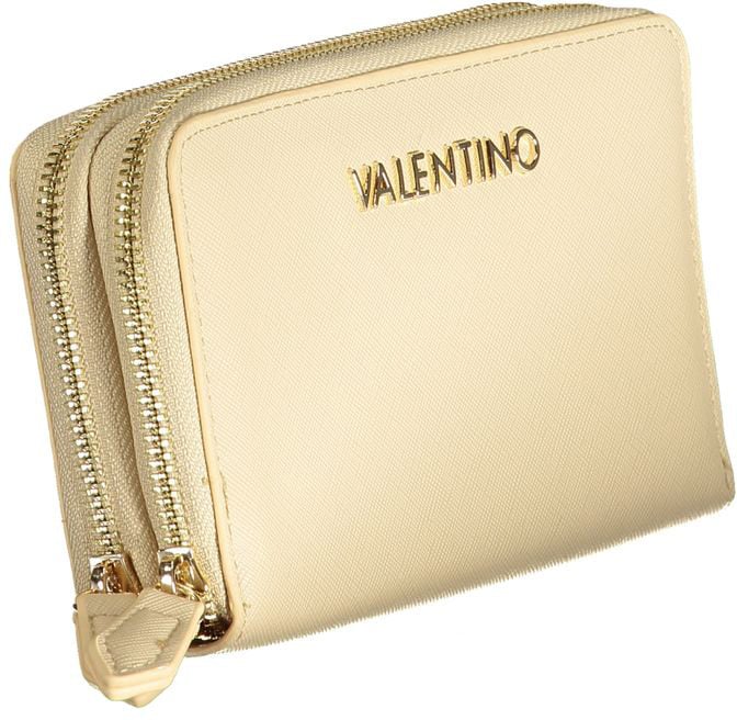 Valentino by Mario Valentino Mario Valentino Beige Polyurethane Women's Wallet Beige
