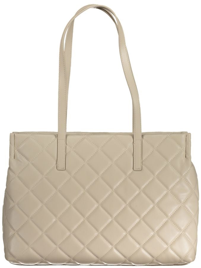 Valentino by Mario Valentino Mario Valentino Beige Polyurethane Womens Bag Oranje