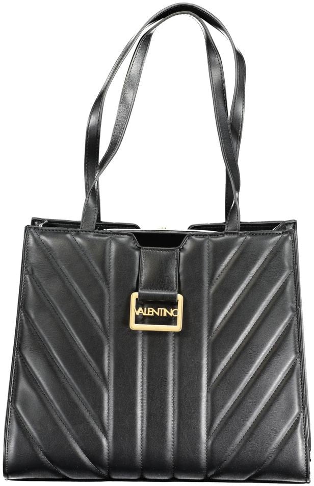 Valentino by Mario Valentino Mario Valentino Nero Polyurethane Women Handbag Zwart