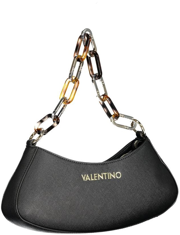 Valentino by Mario Valentino Mario Valentino Nero Polyurethane Womens Bag Zwart