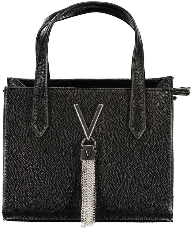 Valentino by Mario Valentino Mario Valentino Black Polyethylene Women Handbag Zwart