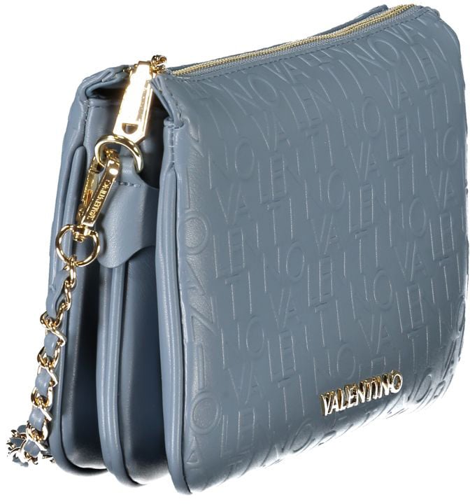 Valentino by Mario Valentino Mario Valentino Azzurro Polyurethane Women Handbag Zwart