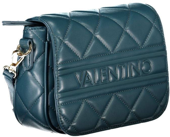 Valentino by Mario Valentino Mario Valentino Verde Polyurethane Women's Bag With Adjustable Shoulder Strap Groen