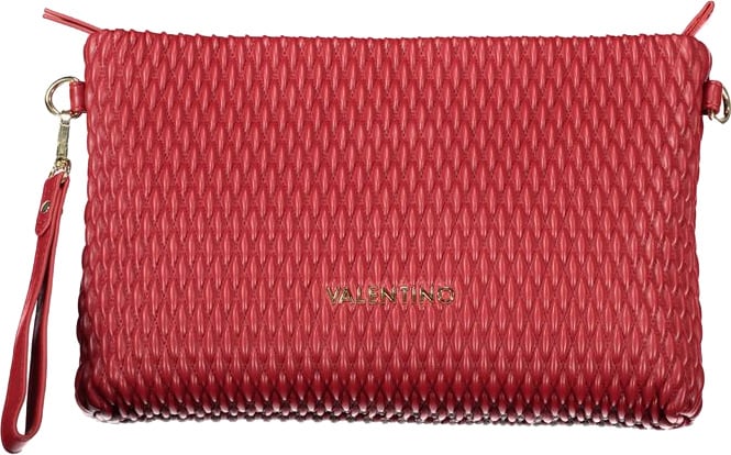 Valentino by Mario Valentino Mario Valentino Red Polyurethane Women Handbag Zwart