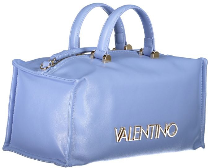 Valentino by Mario Valentino Mario Valentino Azzurro Polyurethane Women's Bag Lichtblauw