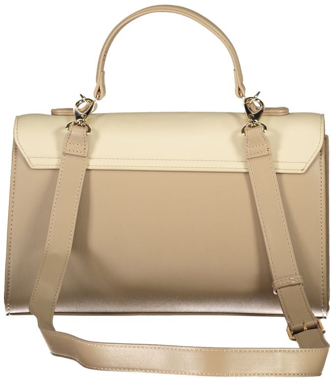 Valentino by Mario Valentino Mario Valentino Beige Polyurethane Women's Bag Rood