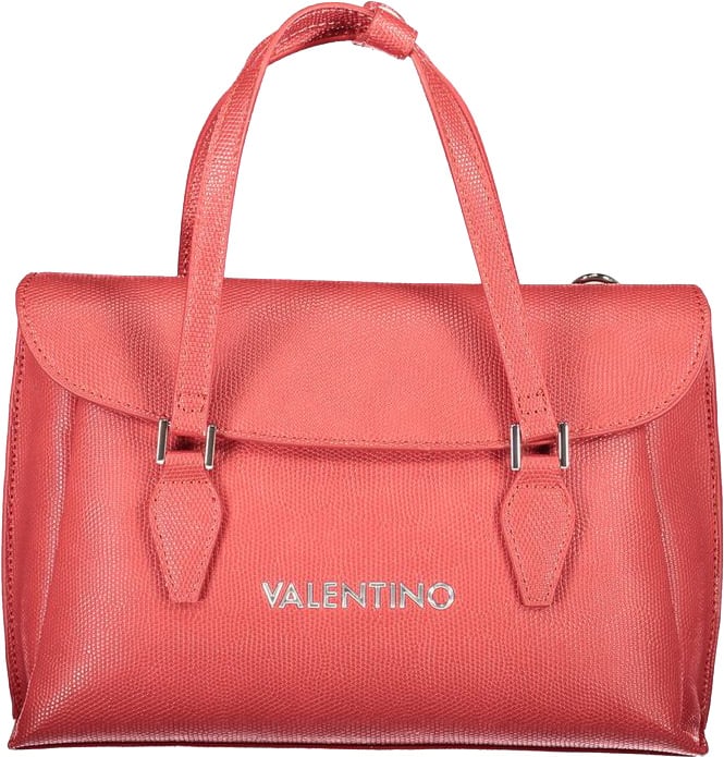 Valentino by Mario Valentino Mario Valentino Red Polyurethane Women Handbag Zwart