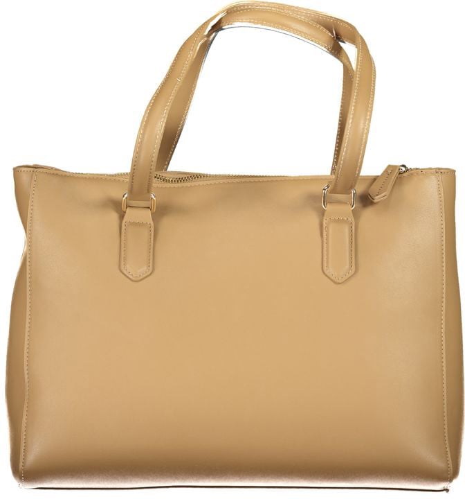 Valentino by Mario Valentino Mario Valentino Beige Polyurethane Women's Bag Beige