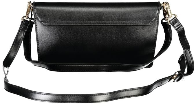 Valentino by Mario Valentino Mario Valentino Nero Poliuretano Women Handbag Zwart
