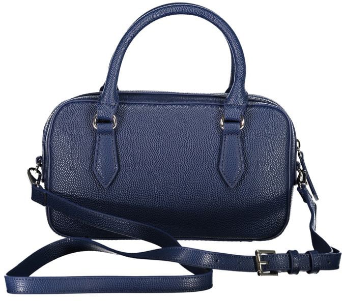Valentino by Mario Valentino Mario Valentino Blue Polyurethane Women's Bag Blauw