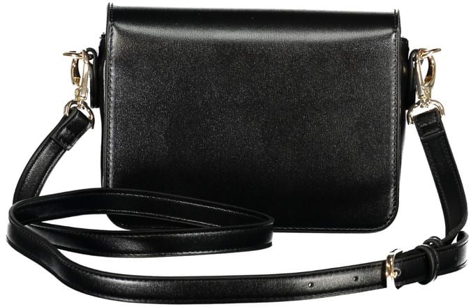 Valentino by Mario Valentino Mario Valentino Nero Poliuretano Women Handbag Zwart