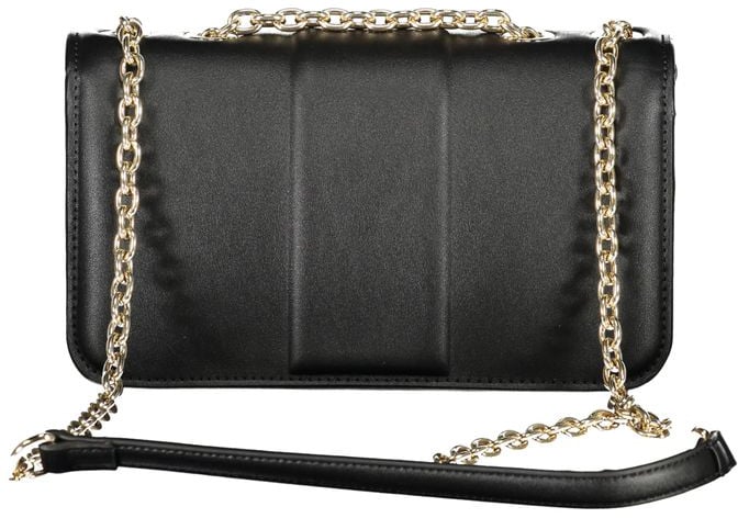 Valentino by Mario Valentino Mario Valentino Nero Poliuretano Women's Bag Zwart