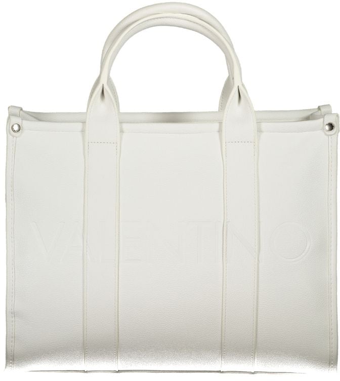 Valentino by Mario Valentino Mario Valentino White Polyurethane Women's Bag Rood