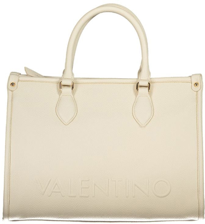 Valentino by Mario Valentino Mario Valentino Beige Polyurethane Women's Bag Rood