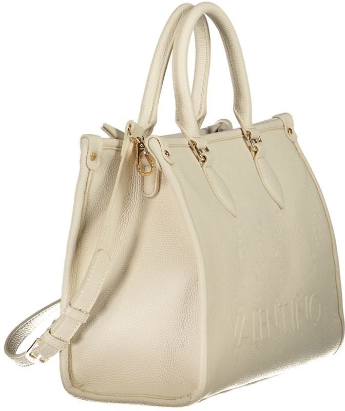 Valentino by Mario Valentino Mario Valentino Beige Polyurethane Women's Bag Rood