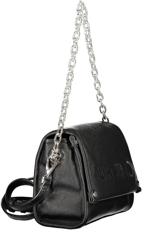 Valentino by Mario Valentino Mario Valentino Nero Poliuretano Women's Bag Zwart