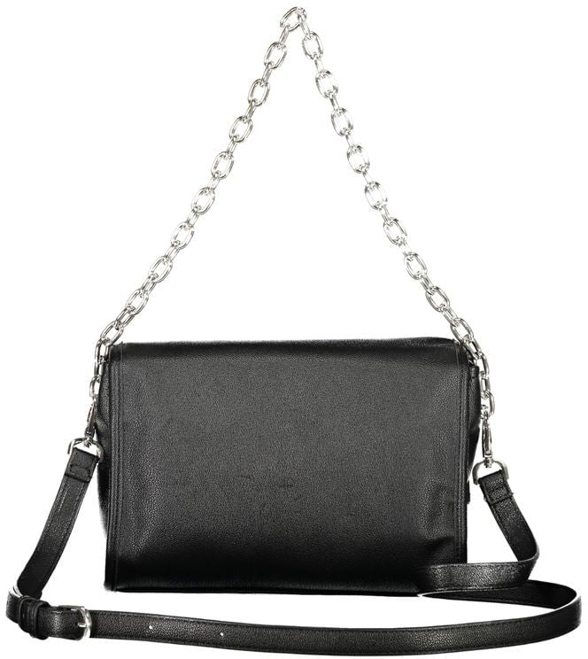 Valentino by Mario Valentino Mario Valentino Nero Poliuretano Women's Bag Zwart