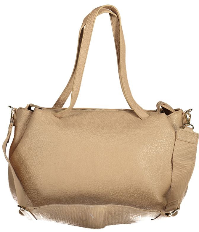 Valentino by Mario Valentino Mario Valentino Beige Polyurethane Women's Bag with Adjustable Shoulder Strap Groen