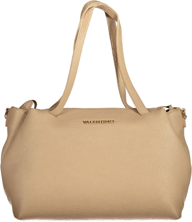 Valentino by Mario Valentino Mario Valentino Beige Polyurethane Women's Bag with Adjustable Shoulder Strap Groen