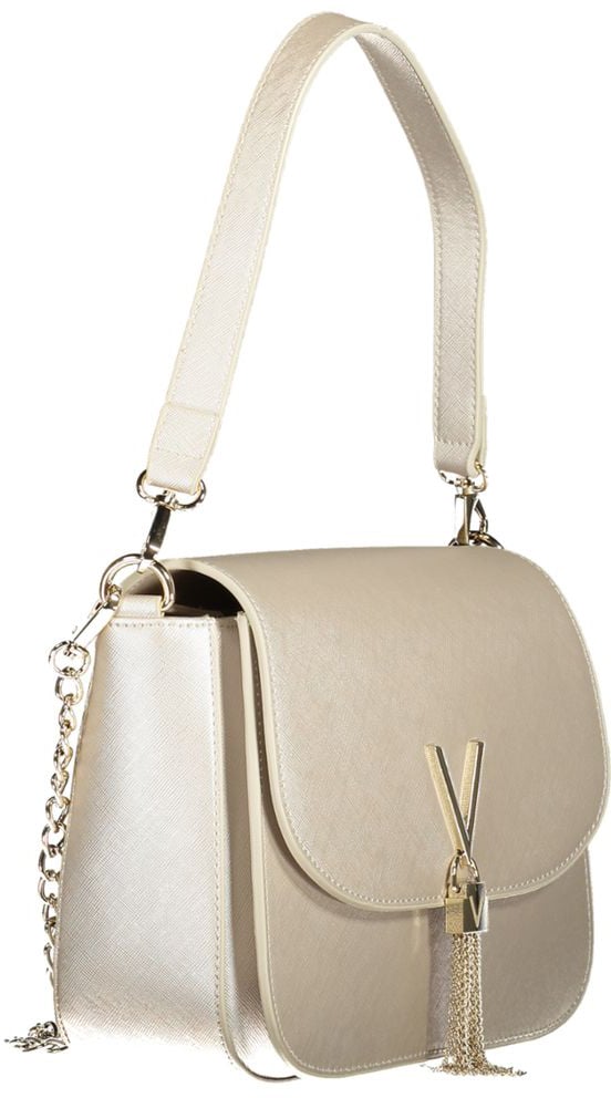 Valentino by Mario Valentino Mario Valentino Grey Polyurethane Women's Bag Wit