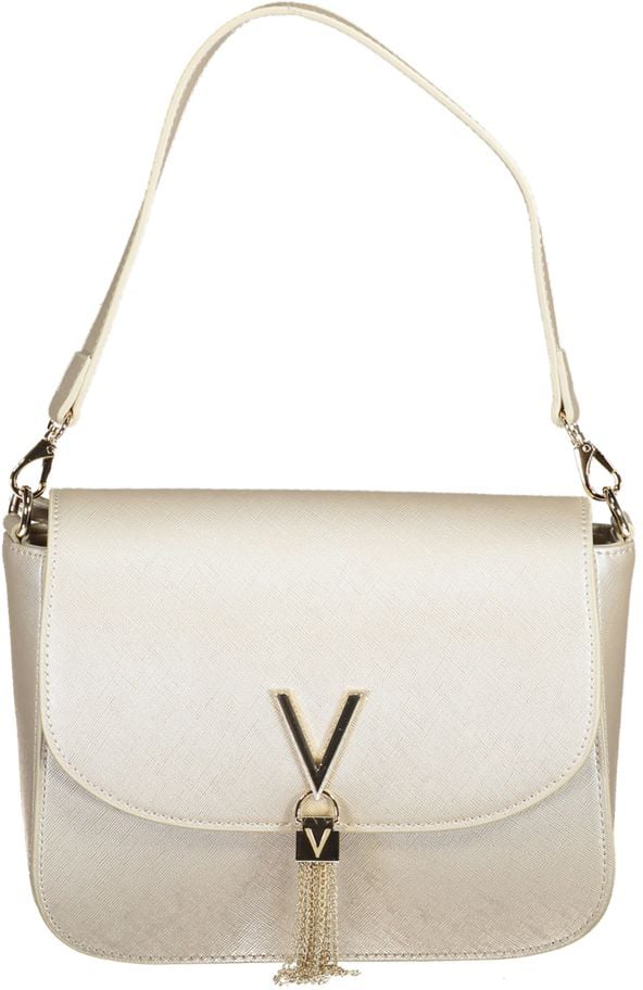Valentino by Mario Valentino Mario Valentino Grey Polyurethane Women's Bag Wit