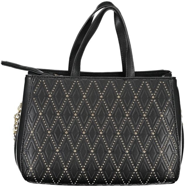 Valentino by Mario Valentino Mario Valentino Nero Polyurethane Women Handbag Zwart