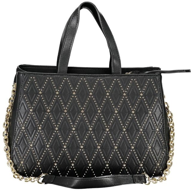 Valentino by Mario Valentino Mario Valentino Nero Polyurethane Women Handbag Zwart