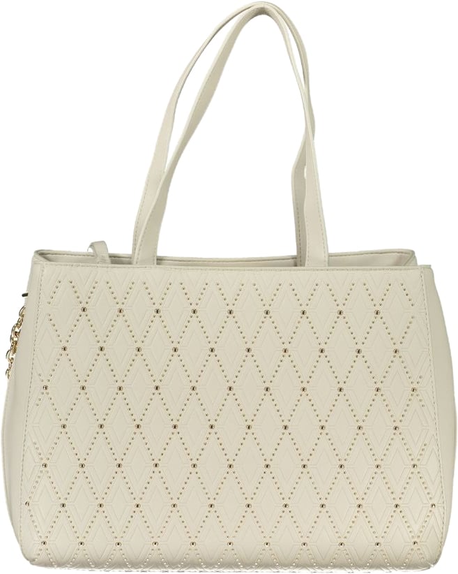 Valentino by Mario Valentino Mario Valentino Bianco Poliuretano Woman Handbag Zwart