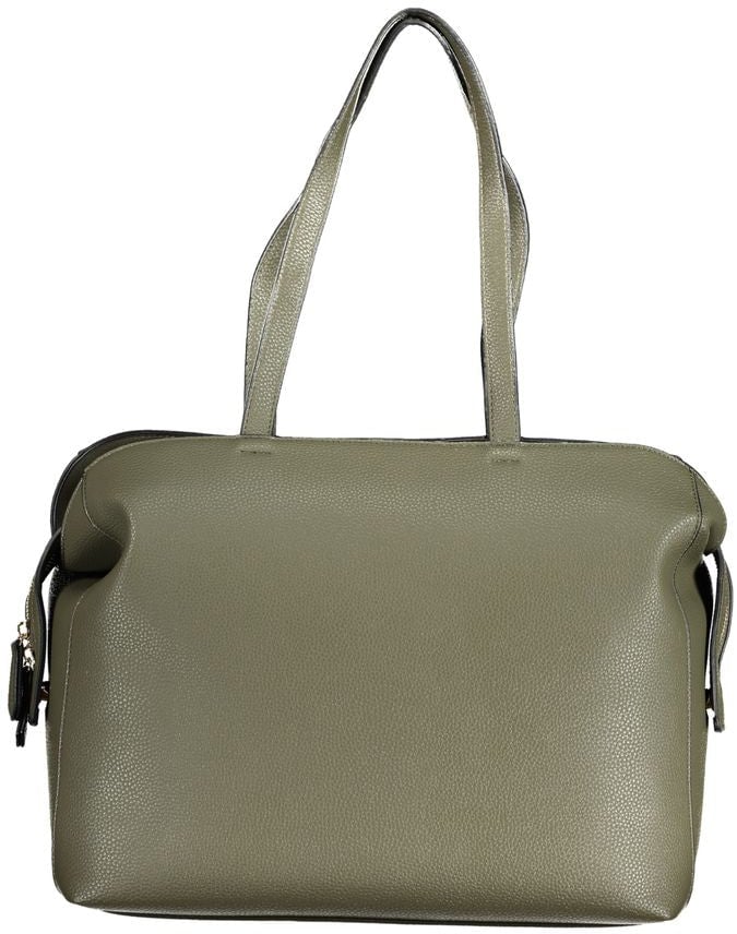Valentino by Mario Valentino Mario Valentino Verde Polyurethane Womens Bag Beige