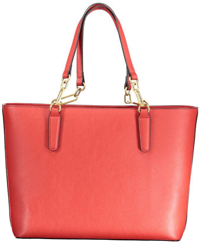Valentino by Mario Valentino Mario Valentino Rosso Polyurethane Women Handbag Zwart