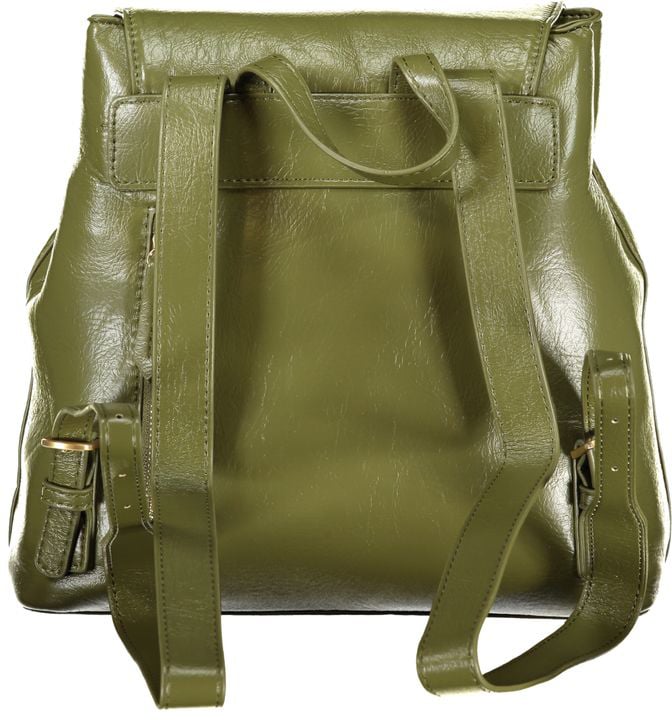 Valentino by Mario Valentino Mario Valentino Green Polyurethane Women's Backpack Groen