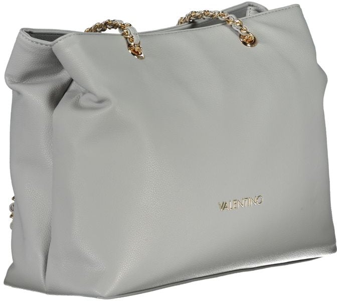 Valentino by Mario Valentino Mario Valentino Gray Polyurethane Women Bag Paars