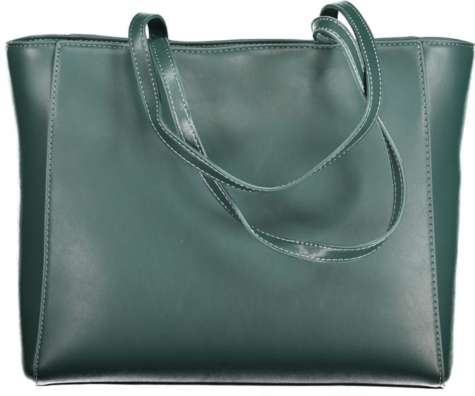 Valentino by Mario Valentino Mario Valentino Verde Polyurethane Women's Bag Zwart