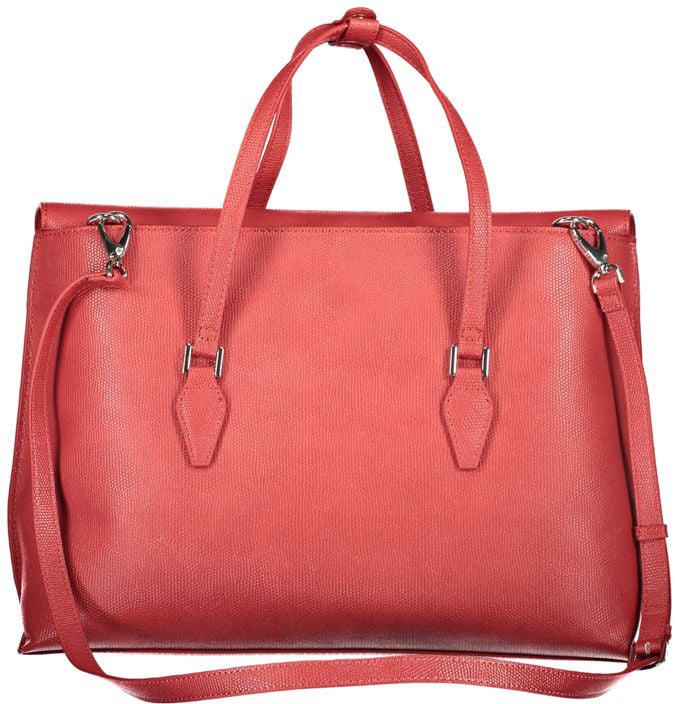 Valentino by Mario Valentino Mario Valentino Red Polyurethane Women's Bag Rood