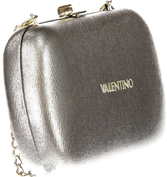 Valentino by Mario Valentino Mario Valentino Silver Polyurethane Women's Bag Blauw