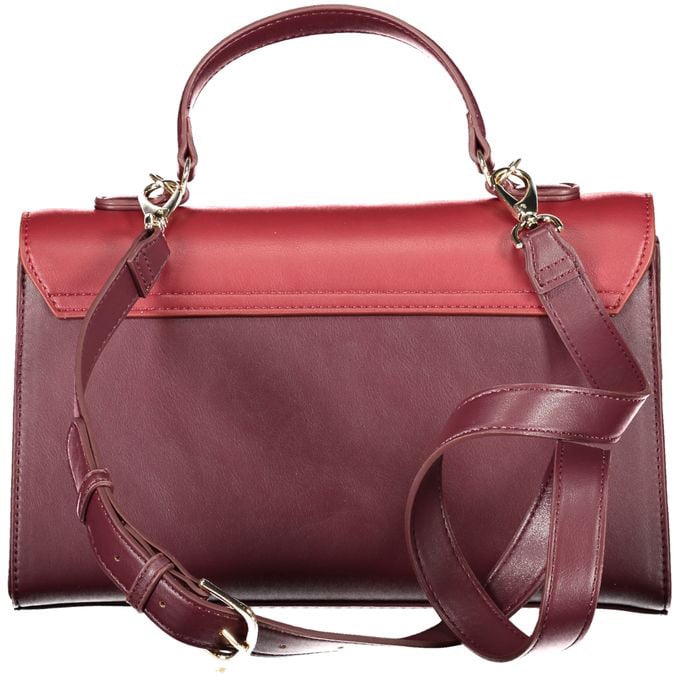 Valentino by Mario Valentino Mario Valentino Rosso Polyurethane Women Handbag Zwart