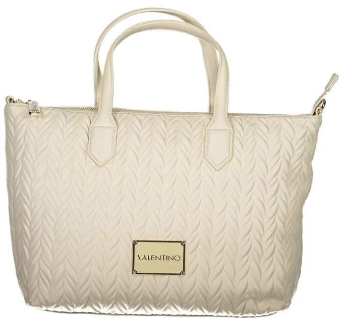 Valentino by Mario Valentino Mario Valentino White Polyurethane Women's Bag Rood
