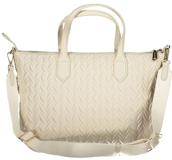 Valentino by Mario Valentino Mario Valentino White Polyurethane Women's Bag Rood