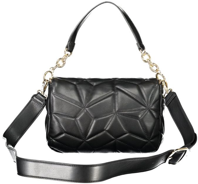 Valentino by Mario Valentino Mario Valentino Nero Poliuretano Women Shoulder Bag Zwart