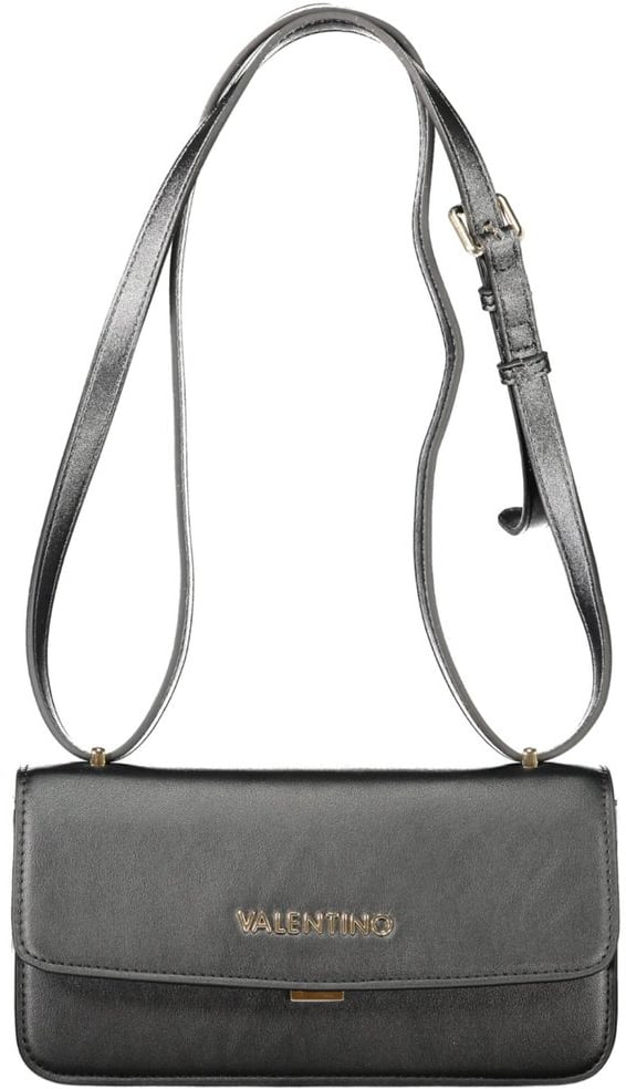 Valentino by Mario Valentino Mario Valentino Nero Polyurethane Women's Bag Zwart