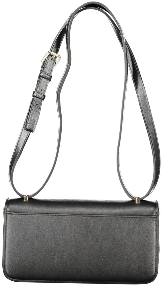 Valentino by Mario Valentino Mario Valentino Nero Polyurethane Women's Bag Zwart