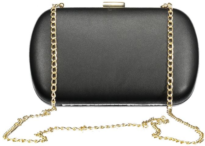 Valentino by Mario Valentino Mario Valentino Black Polyurethane Women Handbag Zwart