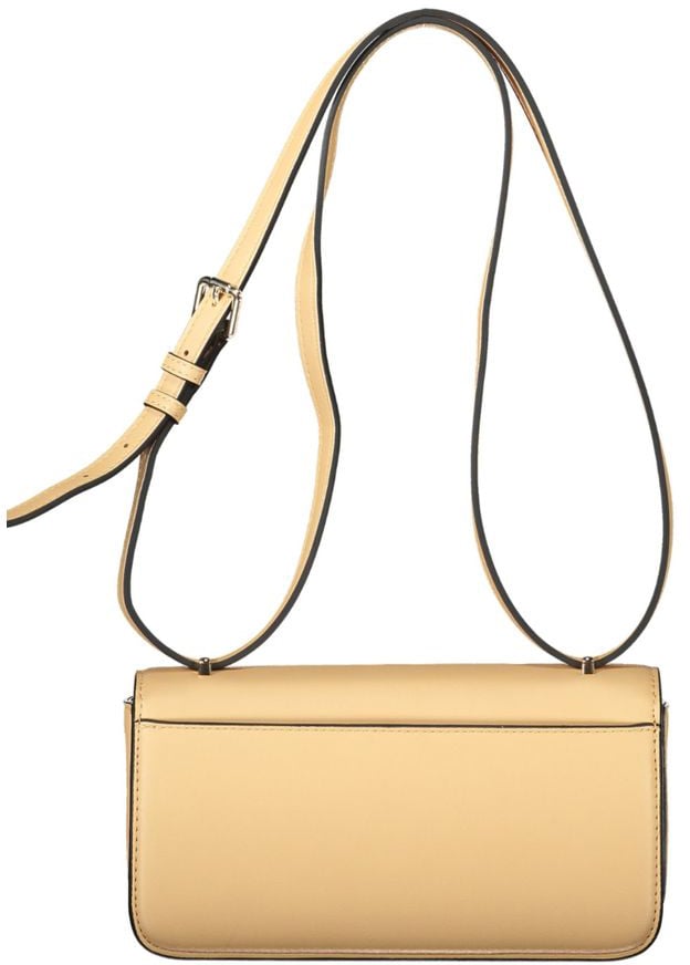 Valentino by Mario Valentino Mario Valentino Beige Polyurethane Women Bag Paars