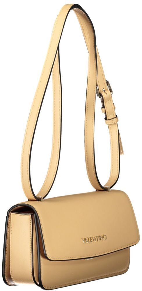 Valentino by Mario Valentino Mario Valentino Beige Polyurethane Women Bag Paars
