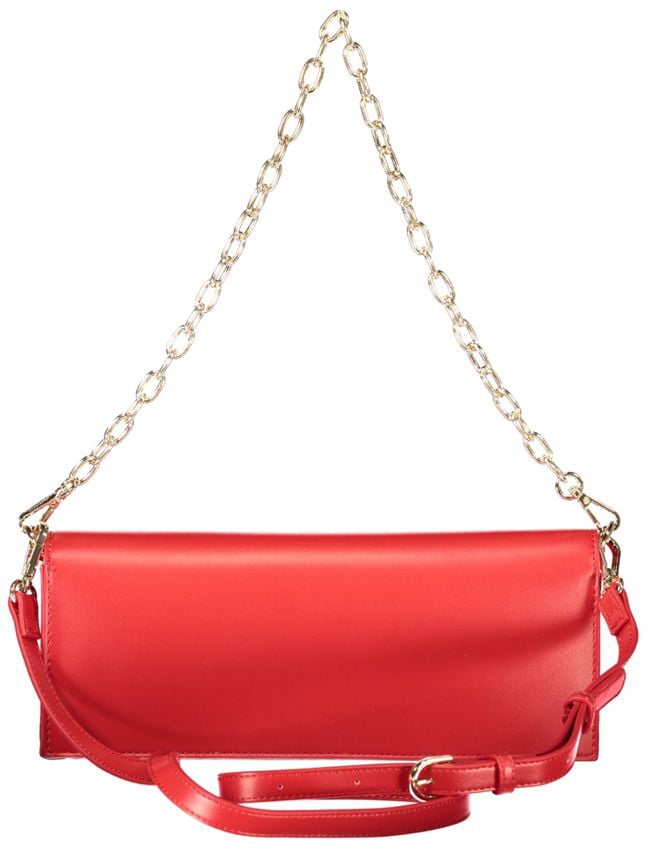 Valentino by Mario Valentino Mario Valentino Rosso Polyurethane Women's Shoulder Bag Zwart