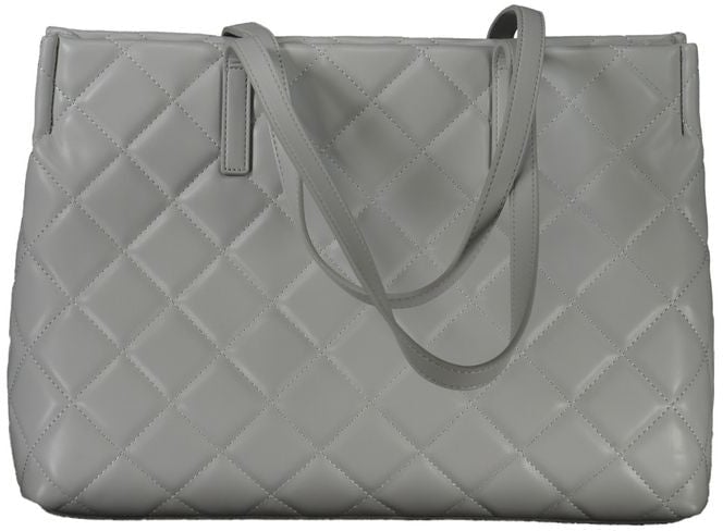 Valentino by Mario Valentino Mario Valentino Gray Polyurethane Women's Bag Grijs