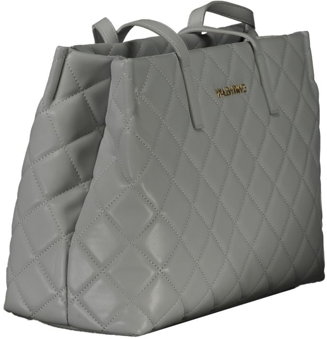 Valentino by Mario Valentino Mario Valentino Gray Polyurethane Women's Bag Grijs